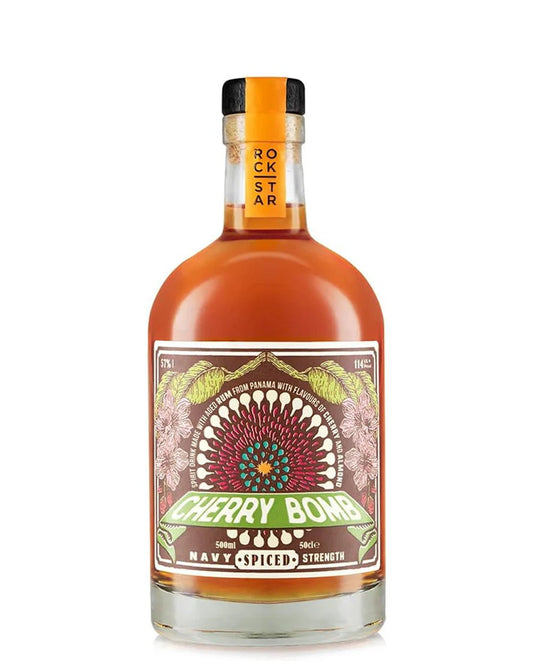 Cherry Bomb Spiced Rum 57% | 50cl - Craft & Spiced Rum Box