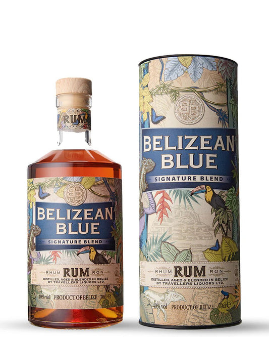 Belizean Blue 'Signature Blend' Rum - Craft & Spiced Rum Box
