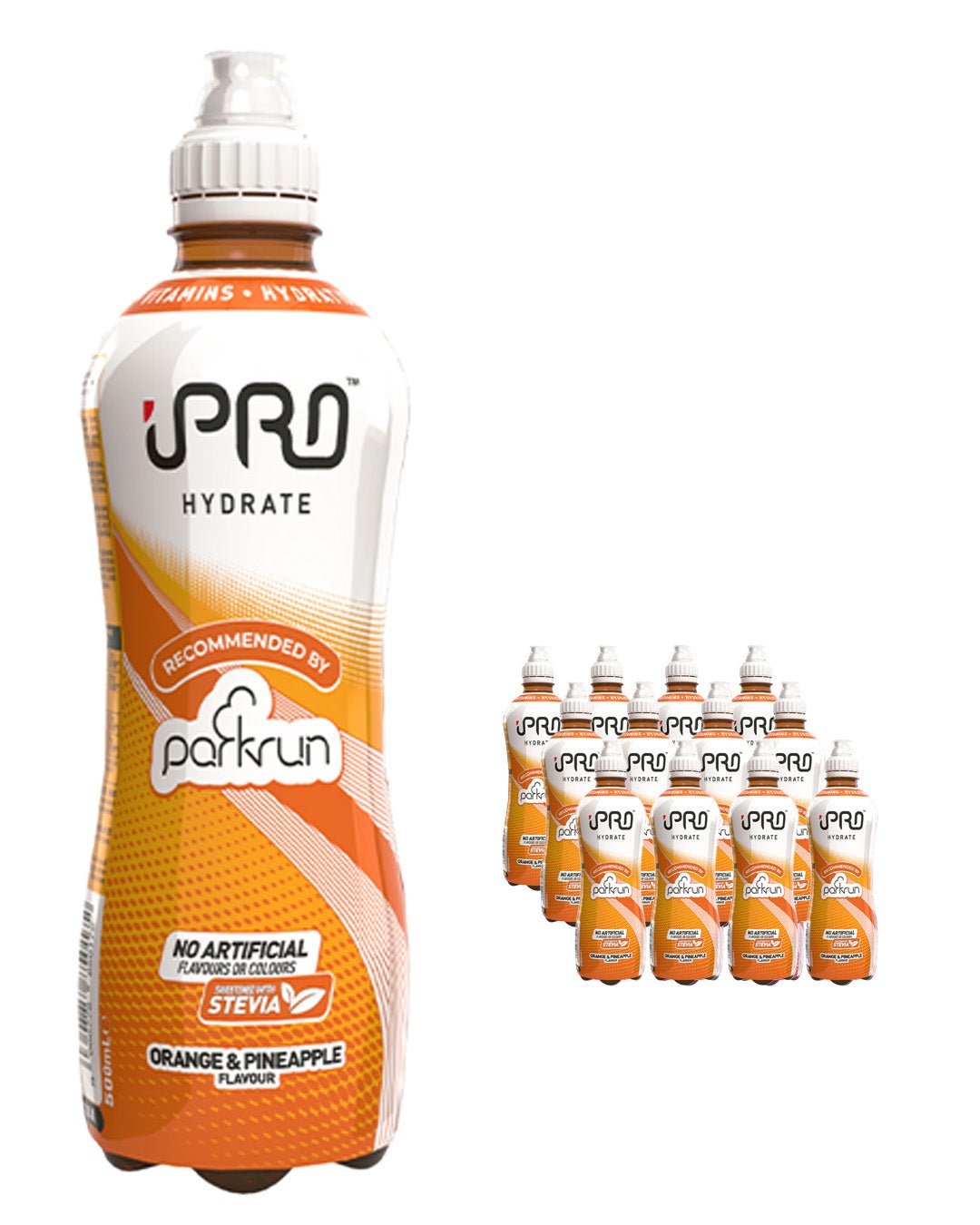 iPRO Hydrate Orange & Pineapple 12 x 500ml