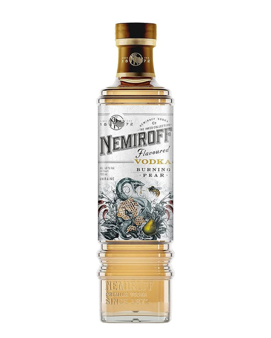 Nemiroff Burning Pear Vodka - The Inked Collection 70cl