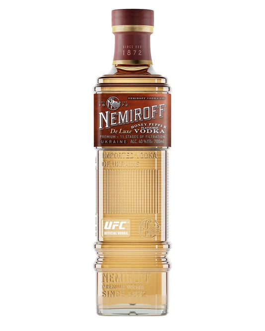 Nemiroff De Luxe Honey Pepper Official UFC Vodka 70cl