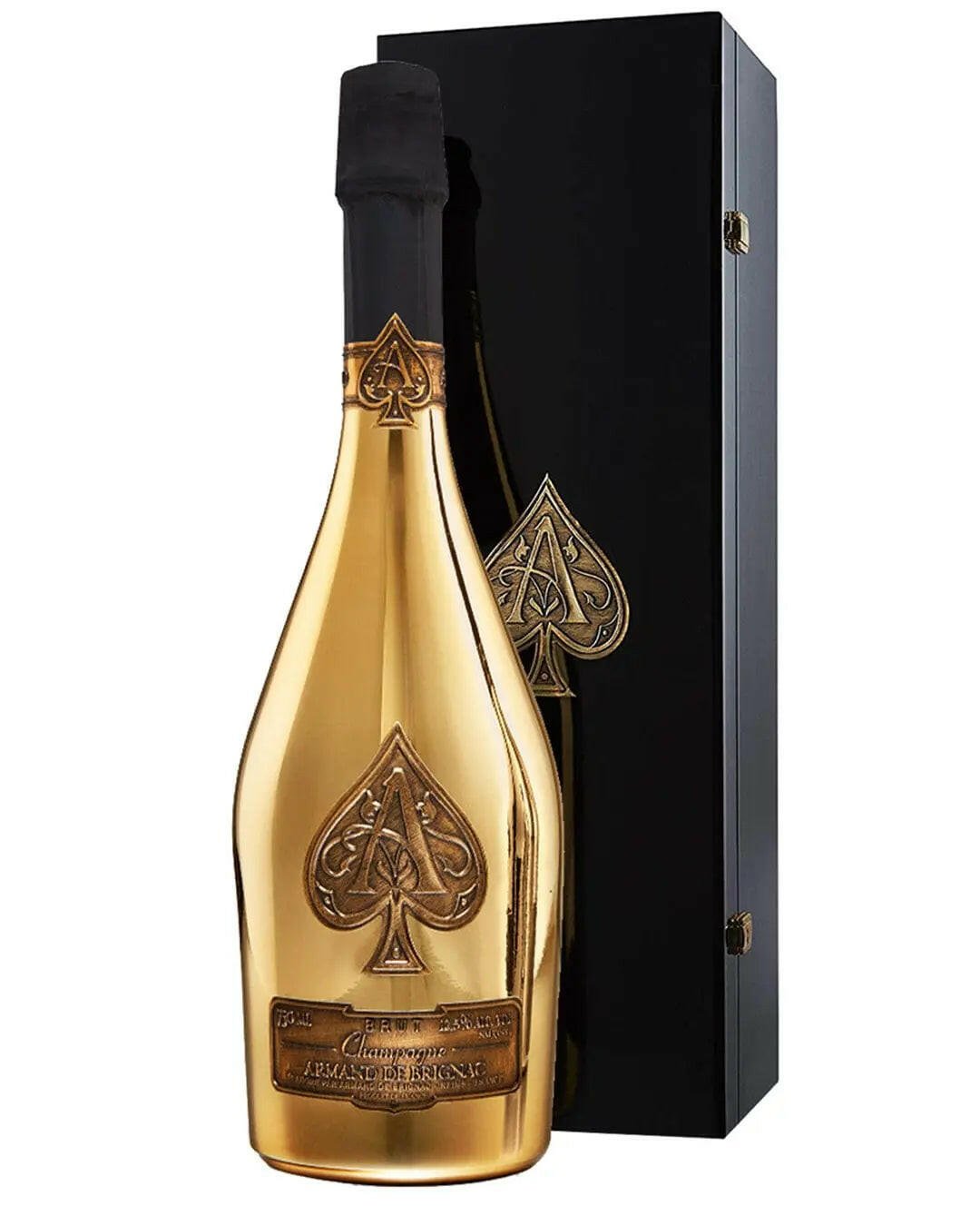 Armand de Brignac Ace of Spades Brut Gold Champagne Gift Pack |Buy online with UK delivery at Drinks Yard | www.drinksyard.co.uk