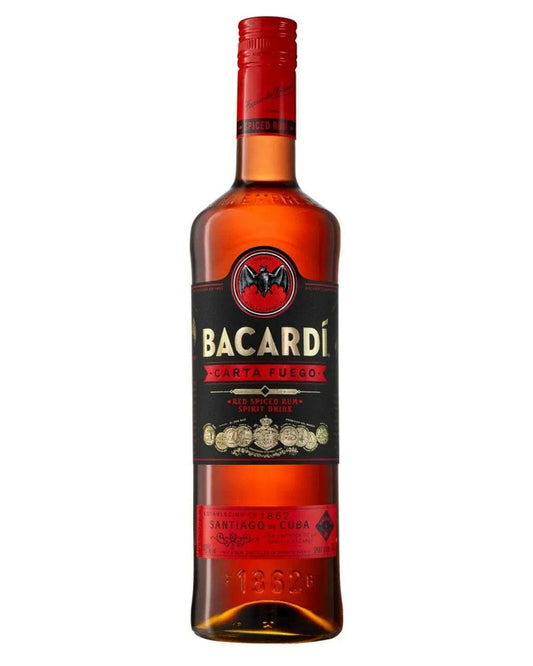 Bacardi Carta Fuego Rum |Buy online with UK delivery at Drinks Yard | www.drinksyard.co.uk