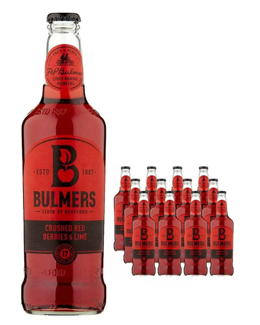 Bulmers Crushed Red Berries & Lime Cider Multipack |Buy online with UK delivery at Drinks Yard | www.drinksyard.co.uk