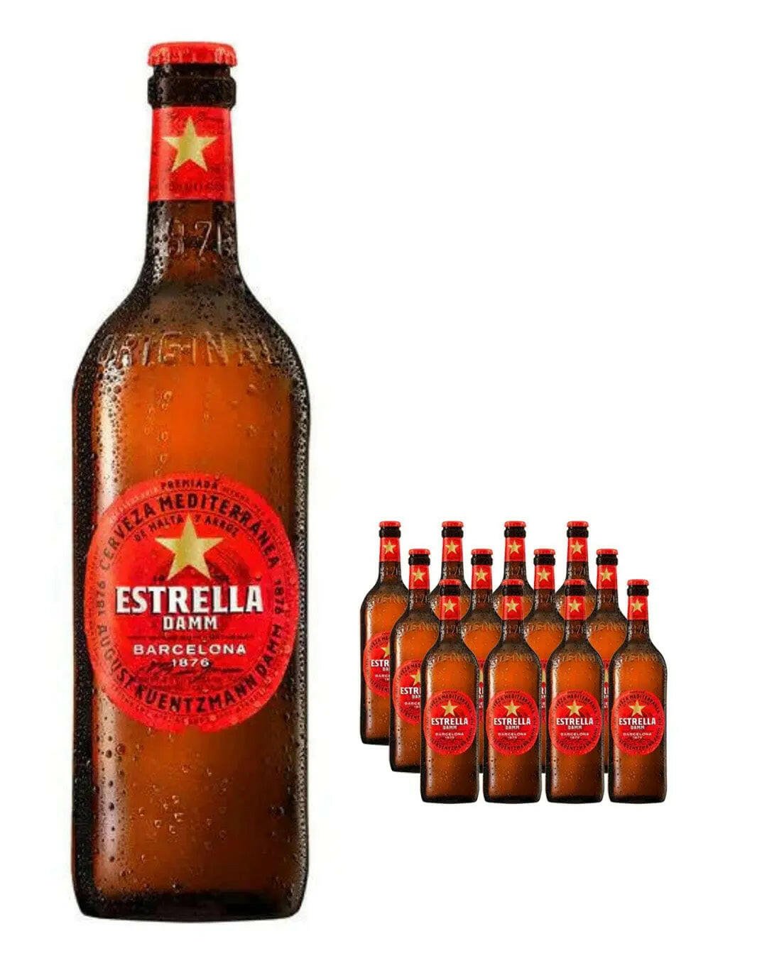 Estrella Damm Premium Lager Beer 6 |Buy online with UK delivery at Drinks Yard | www.drinksyard.co.uk