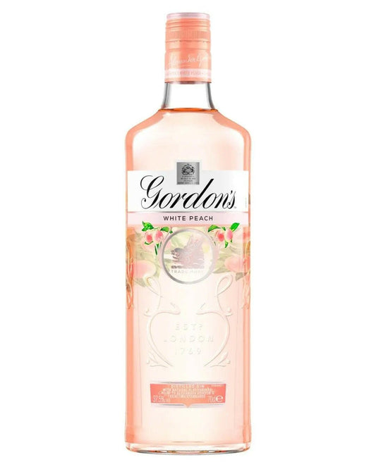 Gordon's White Peach Distilled Gin |Buy online with UK delivery at Drinks Yard | www.drinksyard.co.uk