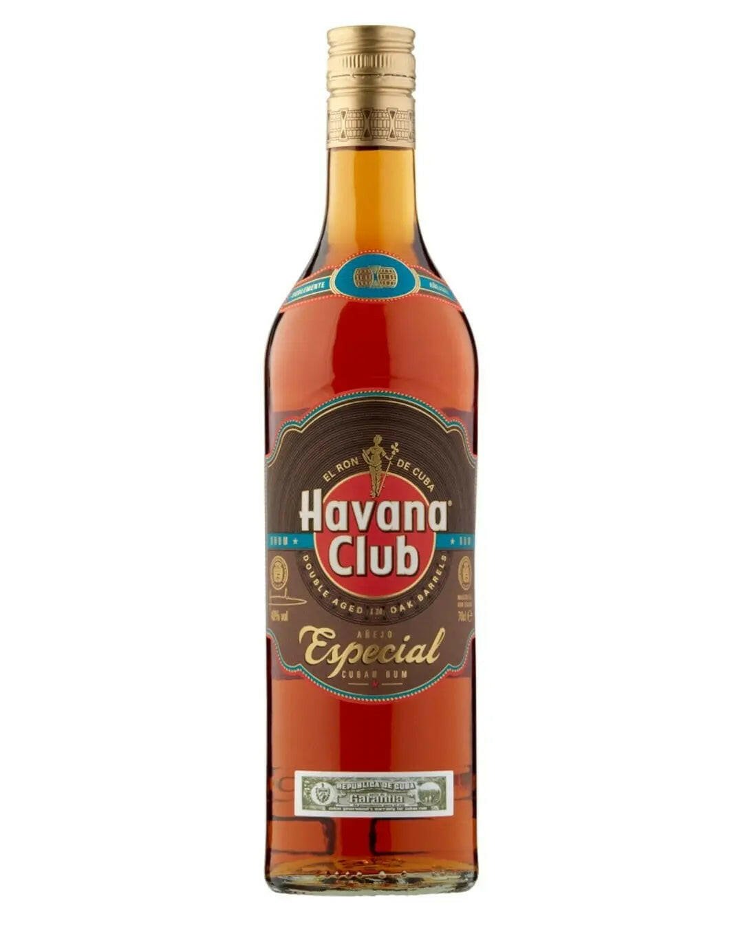 Havana Club Anejo Especial Rum |Buy online with UK delivery at Drinks Yard | www.drinksyard.co.uk