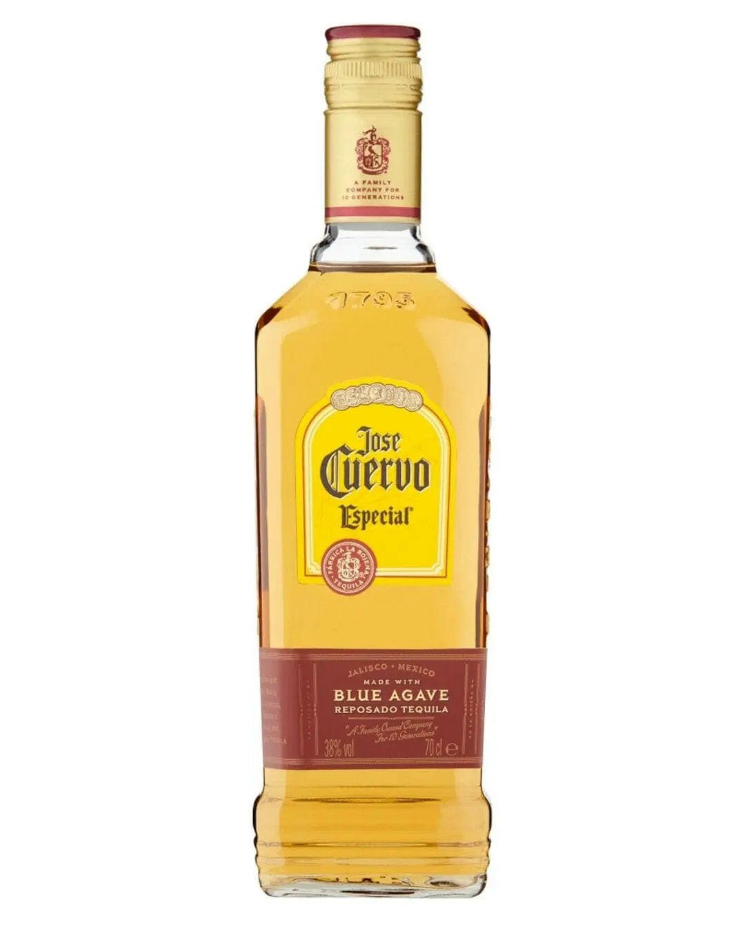 Jose Cuervo Gold Tequila |Buy online with UK delivery at Drinks Yard | www.drinksyard.co.uk