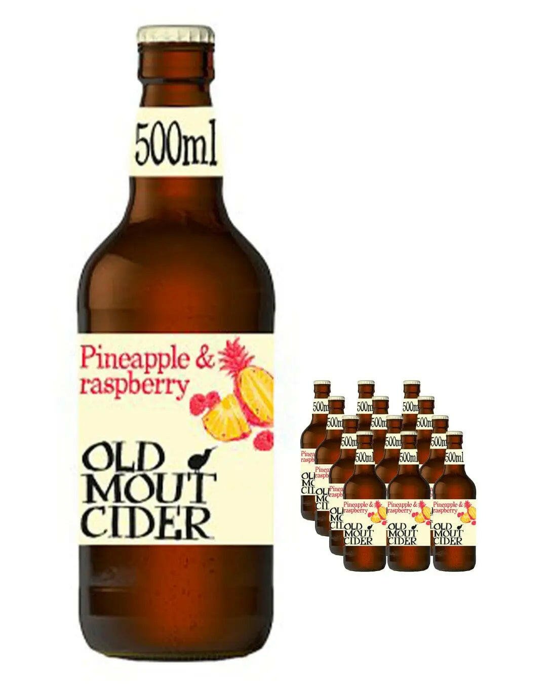 Old Mout Pineapple & Raspberry Cider Multipack |Buy online with UK delivery at Drinks Yard | www.drinksyard.co.uk