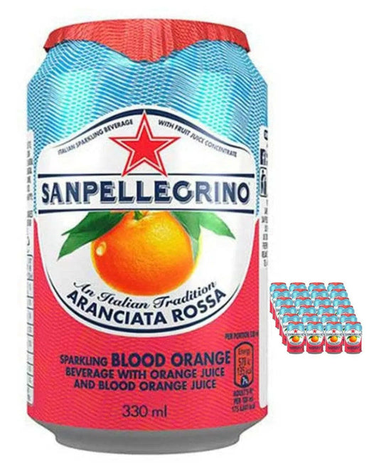 San Pellegrino Aranciata Rossa Blood Orange Multipack |Buy online with UK delivery at Drinks Yard | www.drinksyard.co.uk