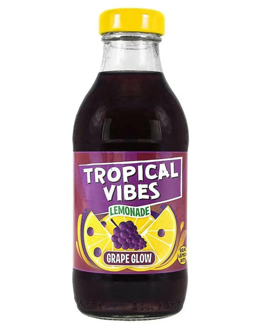 Tropical Vibes Lemonade Grape Glow Multipack 15 x |Buy online with UK delivery at Drinks Yard | www.drinksyard.co.uk