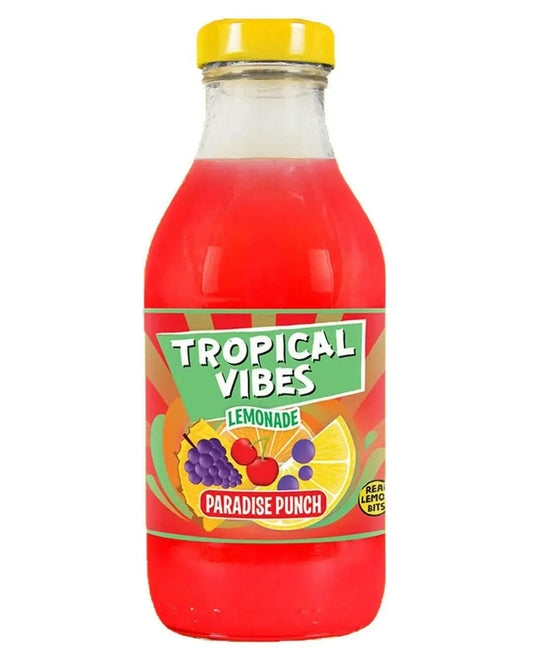 Tropical Vibes Lemonade Paradise Punch Multipack 15 x |Buy online with UK delivery at Drinks Yard | www.drinksyard.co.uk