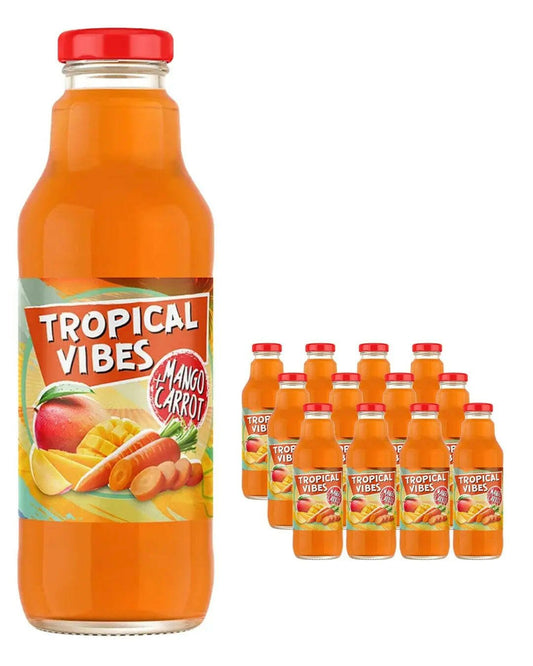 Tropical Vibes Mango Carrot Multipack 532 ml |Buy online with UK delivery at Drinks Yard | www.drinksyard.co.uk