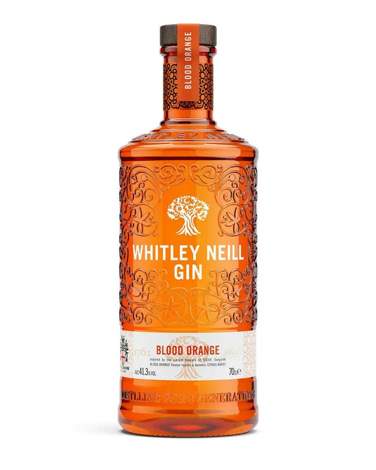 Whitley Neill Blood Orange Gin |Buy online with UK delivery at Drinks Yard | www.drinksyard.co.uk