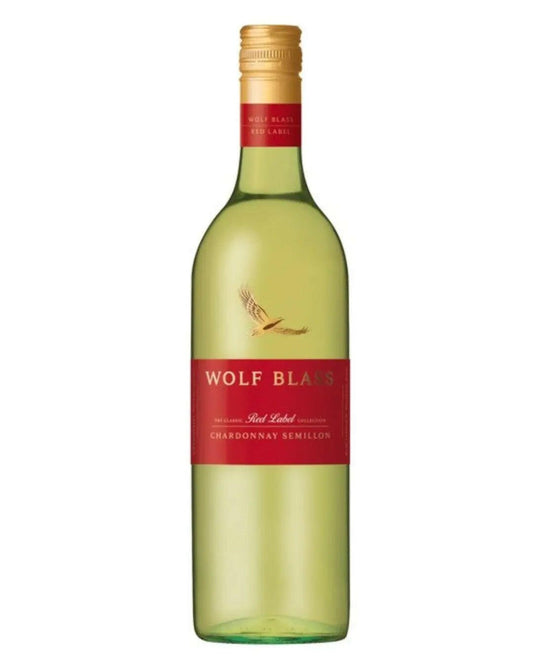 Wolf Blass Red Label Chardonnay Semillon |Buy online with UK delivery at Drinks Yard | www.drinksyard.co.uk