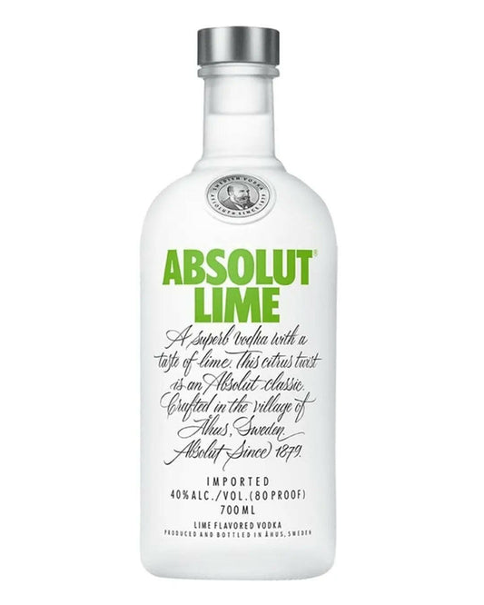 Absolut Lime Vodka |Buy online with UK delivery at Drinks Yard | www.drinksyard.co.uk