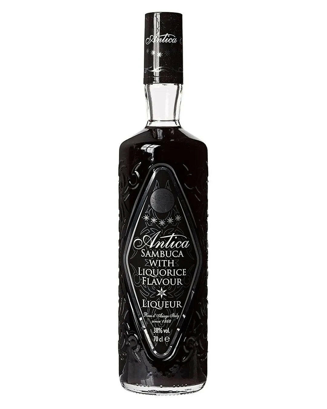 Antica Sambuca Black Liquorice Sambuca |Buy online with UK delivery at Drinks Yard | www.drinksyard.co.uk