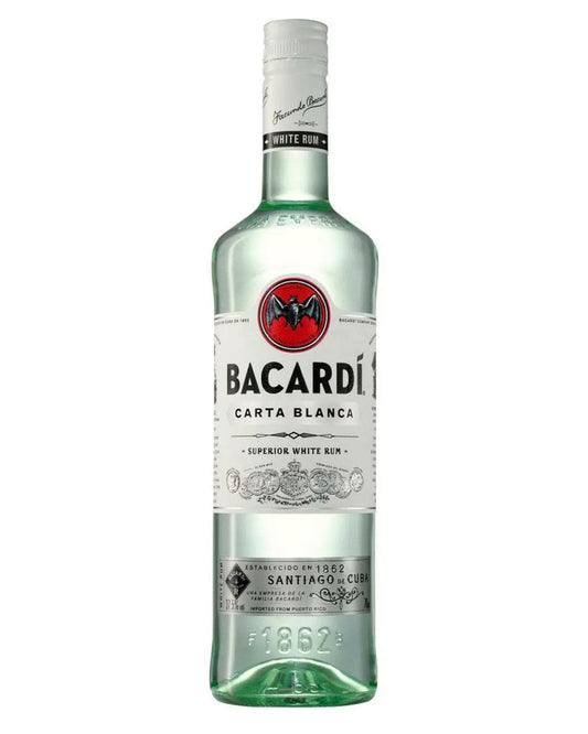 Bacardi Carta Blanca Rum |Buy online with UK delivery at Drinks Yard | www.drinksyard.co.uk