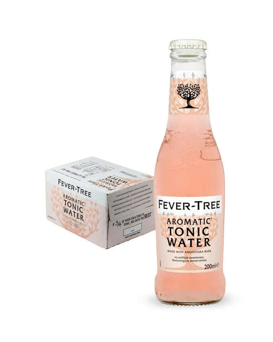 Fever-Tree Aromatic Tonic Water 200ml |Buy online with UK delivery at Drinks Yard | www.drinksyard.co.uk