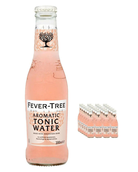 Fever-Tree Aromatic Tonic Water Multipack 200 ml |Buy online with UK delivery at Drinks Yard | www.drinksyard.co.uk