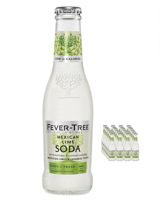 Fever-Tree Mexican Lime Soda Multipack 200 ml |Buy online with UK delivery at Drinks Yard | www.drinksyard.co.uk