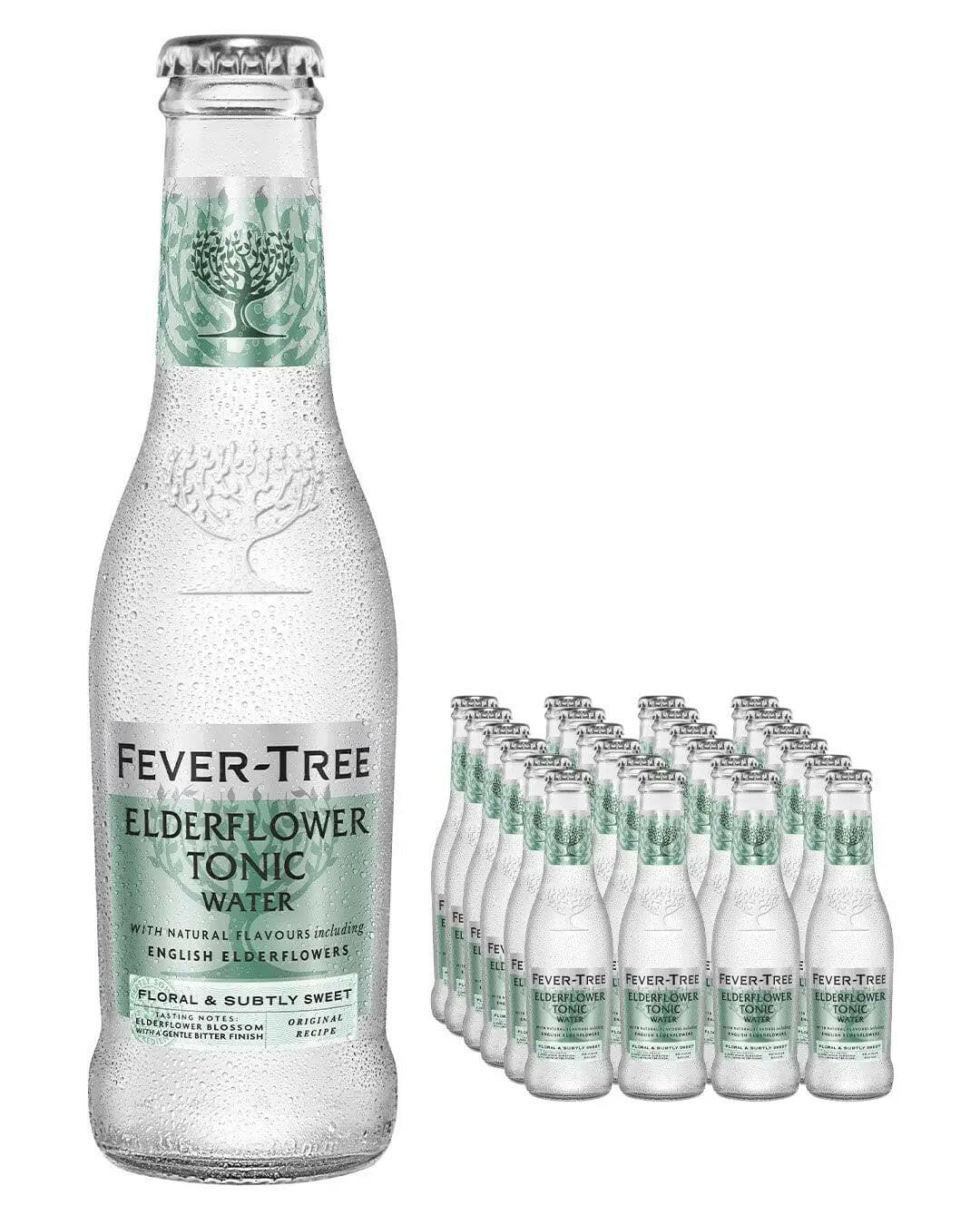 Fever-Tree Premium Elderflower Tonic Water Multipack 200 ml |Buy online with UK delivery at Drinks Yard | www.drinksyard.co.uk