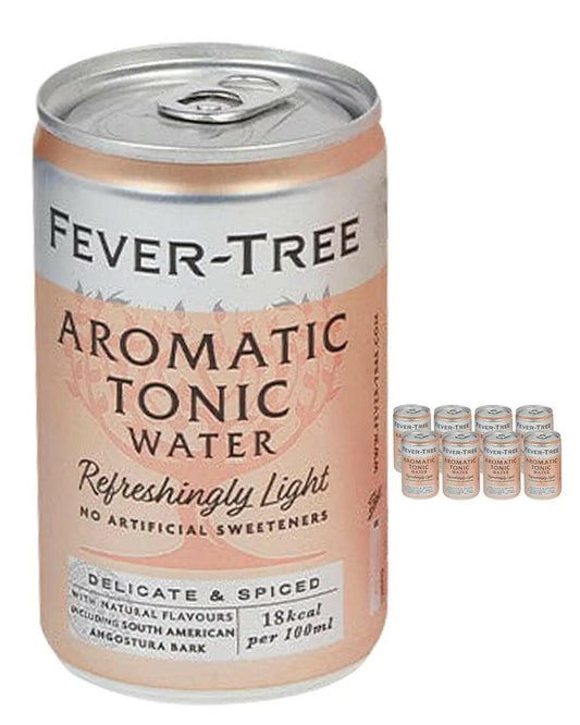 Fever-Tree Refreshingly Light Aromatic Tonic Water Fridge Pack 150 ml |Buy online with UK delivery at Drinks Yard | www.drinksyard.co.uk