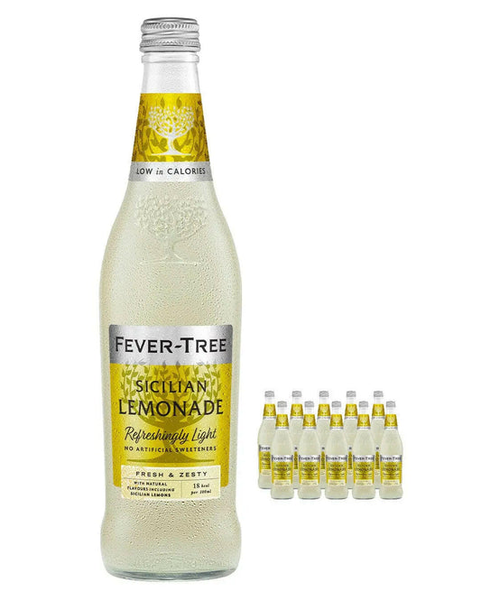 Fever Tree Refreshingly Light Sicilian Lemonade Multipack |Buy online with UK delivery at Drinks Yard | www.drinksyard.co.uk