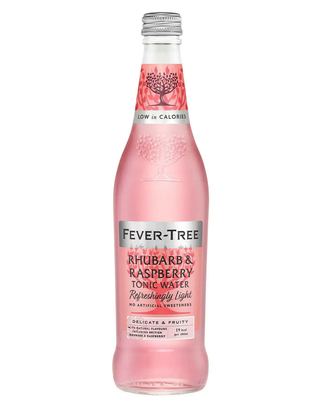 Fever-Tree Refreshingly Light Sweet Rhubarb & Raspberry Tonic |Buy online with UK delivery at Drinks Yard | www.drinksyard.co.uk