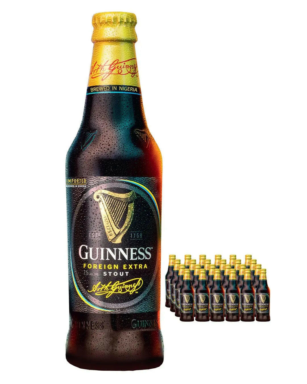 Guinness Foreign Extra Stout Beer Bottle Multipack |Buy online with UK delivery at Drinks Yard | www.drinksyard.co.uk