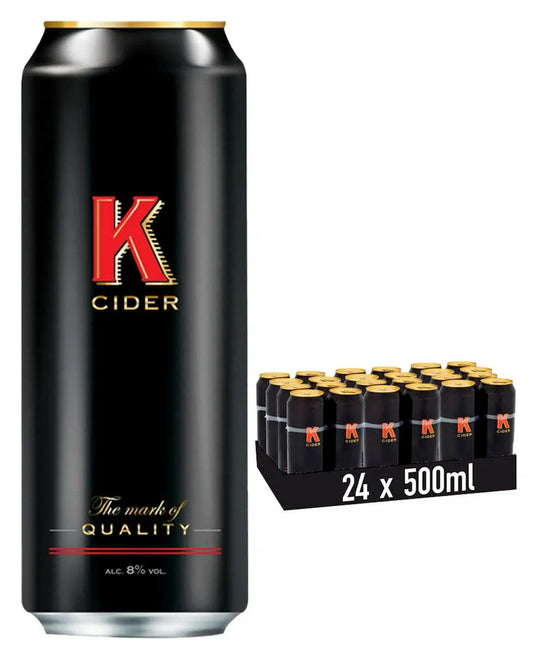 K Cider Cans Multipack |Buy online with UK delivery at Drinks Yard | www.drinksyard.co.uk