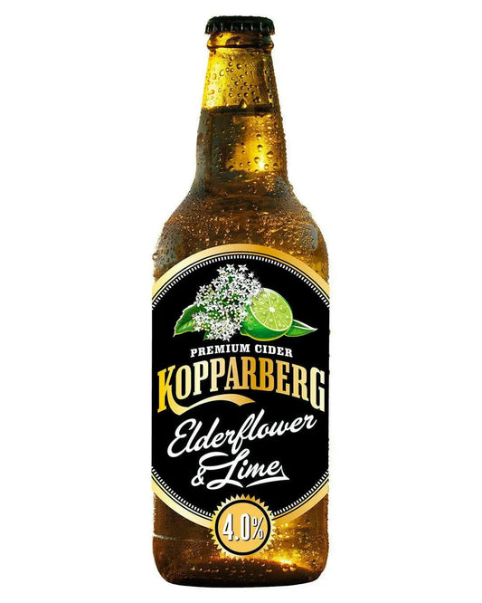 Kopparberg Elderflower & Lime Premium Cider |Buy online with UK delivery at Drinks Yard | www.drinksyard.co.uk