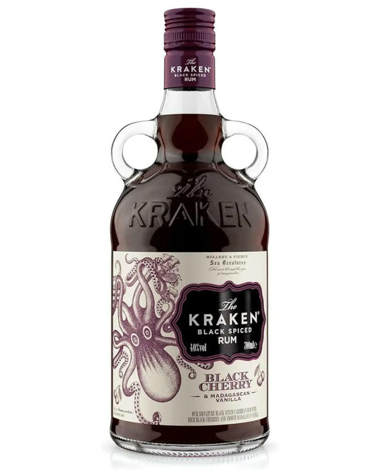 Kraken Black Cherry & Madagascan Vanilla Rum |Buy online with UK delivery at Drinks Yard | www.drinksyard.co.uk