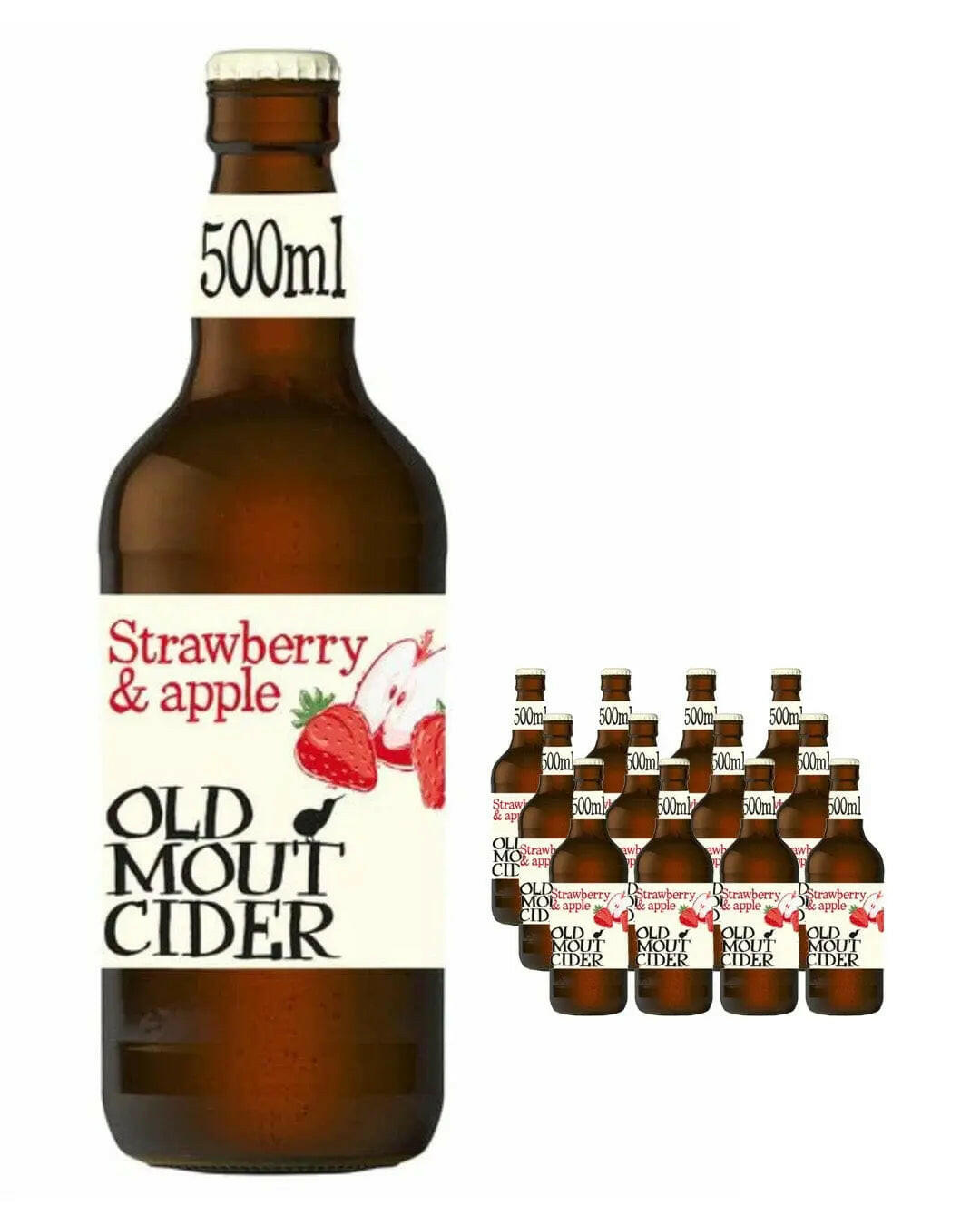 Old Mout Strawberry & Apple Cider Multipack |Buy online with UK delivery at Drinks Yard | www.drinksyard.co.uk