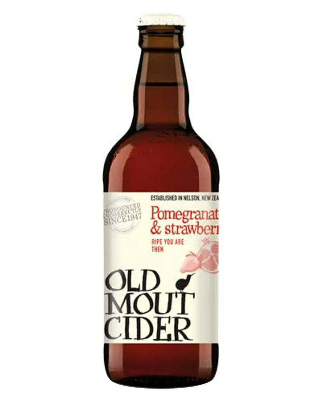 Old Mout Strawberry & Pomegreanate Cider |Buy online with UK delivery at Drinks Yard | www.drinksyard.co.uk