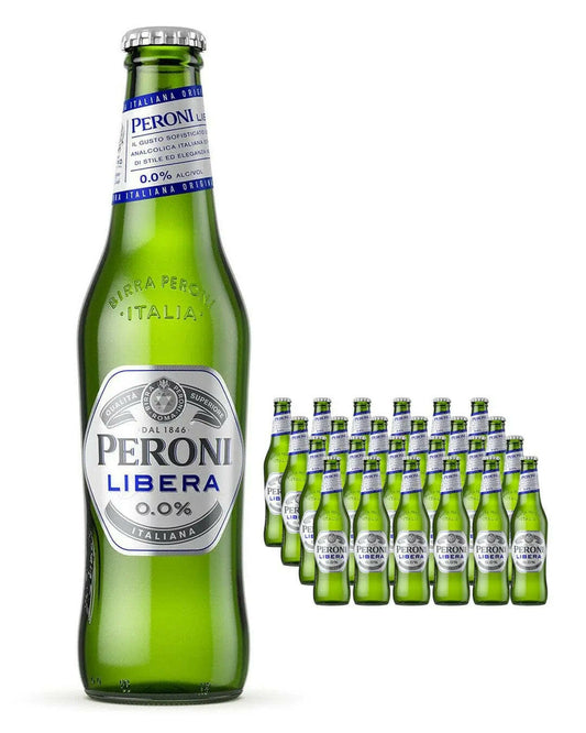 Peroni Nastro Azzurro Libera 0.0 Alcohol Free Lager Beer Bottle Multipack |Buy online with UK delivery at Drinks Yard | www.drinksyard.co.uk