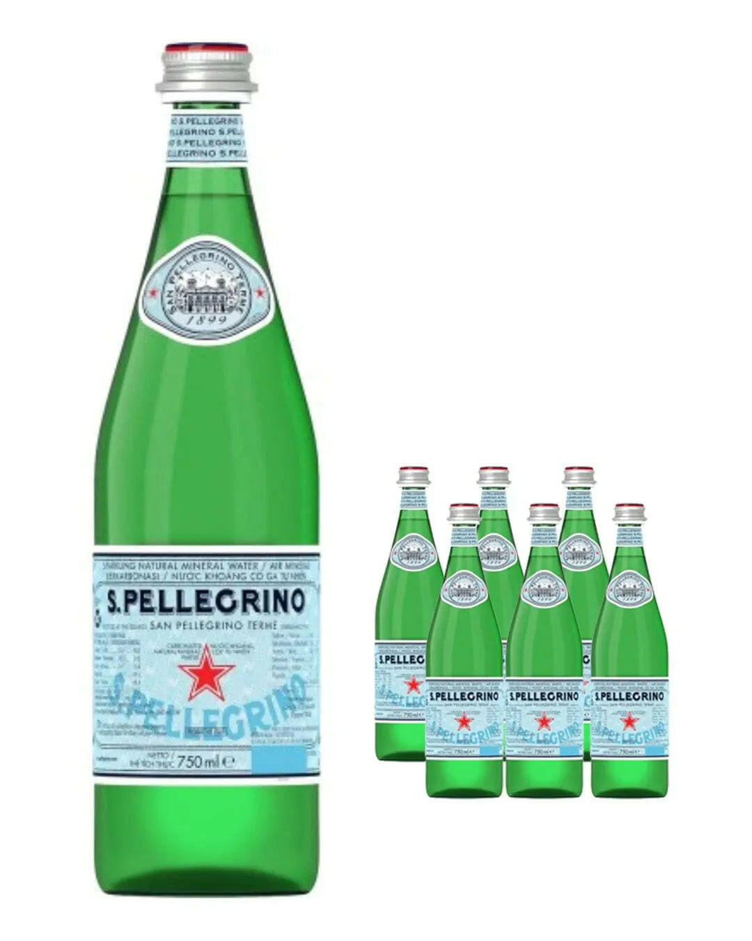 San Pellegrino Still Mineral Water Bottle Multipack |Buy online with UK delivery at Drinks Yard | www.drinksyard.co.uk