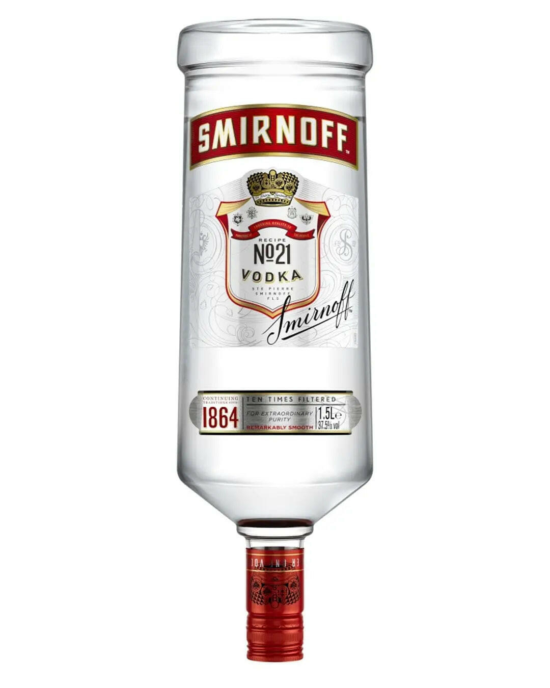 Smirnoff Red Label Vodka |Buy online with UK delivery at Drinks Yard | www.drinksyard.co.uk