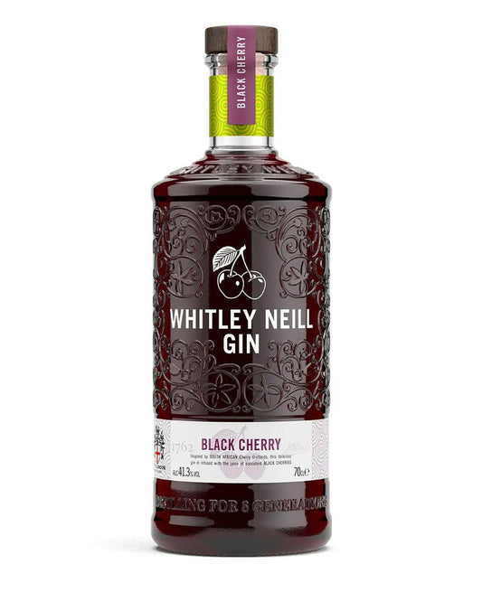 Whitley Neill Black Cherry Gin |Buy online with UK delivery at Drinks Yard | www.drinksyard.co.uk