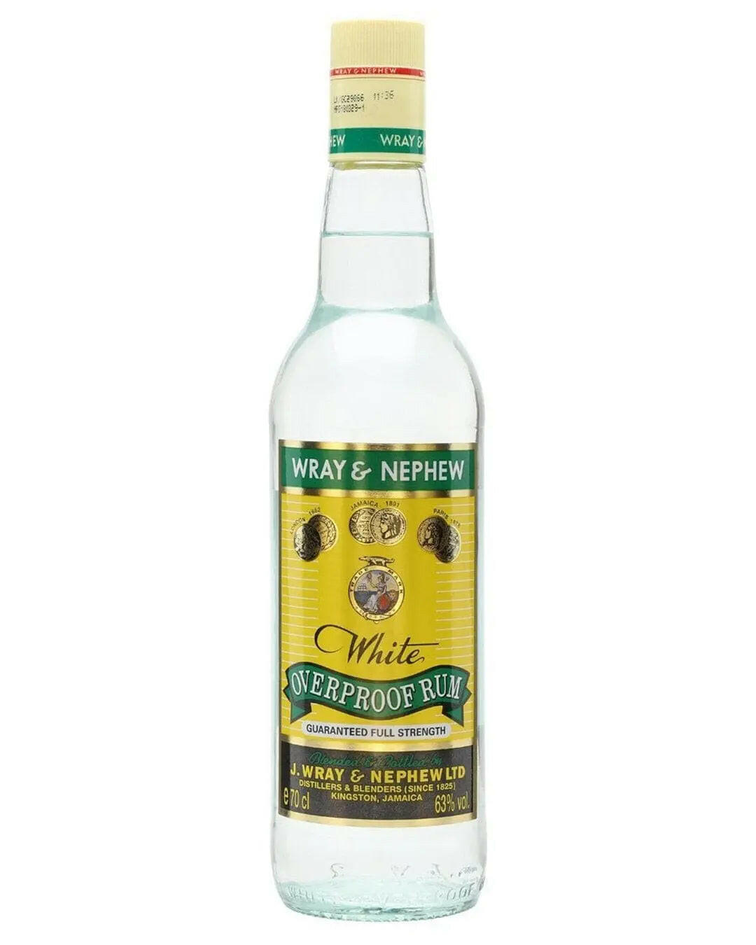 Wray & Nephew White Over Proof Rum |Buy online with UK delivery at Drinks Yard | www.drinksyard.co.uk